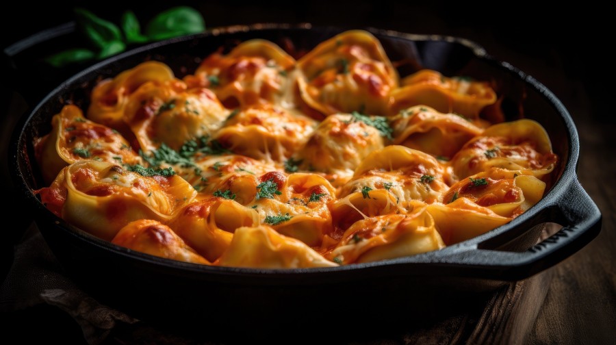 Tortellini ricotta e spinaci